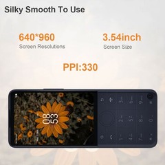 F22 Unlock QIN PRO 4G LTE MINI Android 12 Smartphone Phone Keypad Compact Mobile