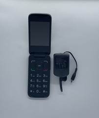 Alcatel MyFlip Prepaid 4GB Black Cell Phone Straight Talk,TrackFone, Excellent