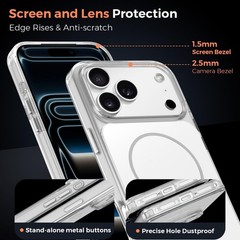 iPhone 17 Pro Max Case Anti Yellow Shockproof Cover