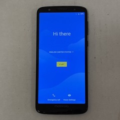 Motorola Moto G6 XT1925-12 Verizon 32GB Black. See.