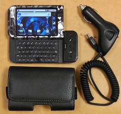 HTC Dream DREA100 / Google G1 – Black ( T-Mobile ) Very Rare Smartphone – READ