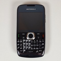 Motorola Theory WX430 Black QWERTY Keyboard Phone (Boost Mobile)