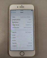Unlocked Apple iPhone 8 256GB Rose Gold MQ8J2LL/A Screen Prot3ctor Cracked Back