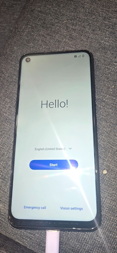 OnePlus Nord N200 5G DE2118 T-Mobile Unlocked 64GB Blue Quantum Very Good