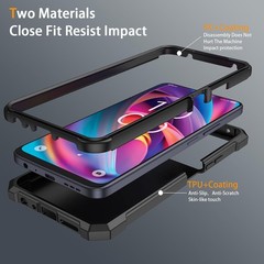 For TCL K32/K33 5G 2025 Phone Case with Tempered Glass Screen Protector,Slim Sof