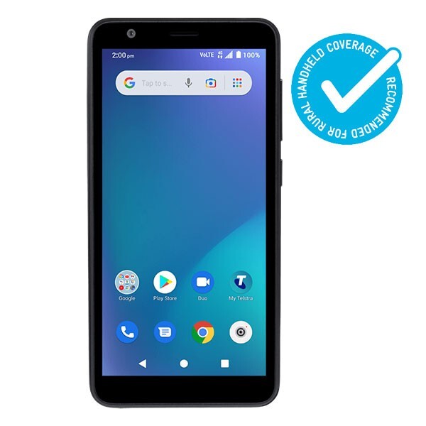 TELSTRA ESSENTIAL SMART 2.1 4GX PHONE – SCAN SERVICE VICTORIA VIC APP QR CODES