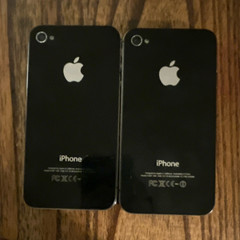 Apple iPhone 4s Lot of 2 16GB Black iOS A1387 (CDMA+GSM) UNTESTED