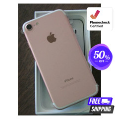 Apple iPhone 7 Rose Gold|Silver|Gold Fully Unlocked T-Mobile Verizon 32/128GB
