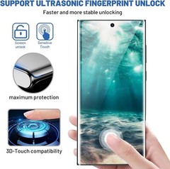 4in1 For Galaxy Note 20 Ultra Screen Protector,Tempered Glass,Side-Back Film