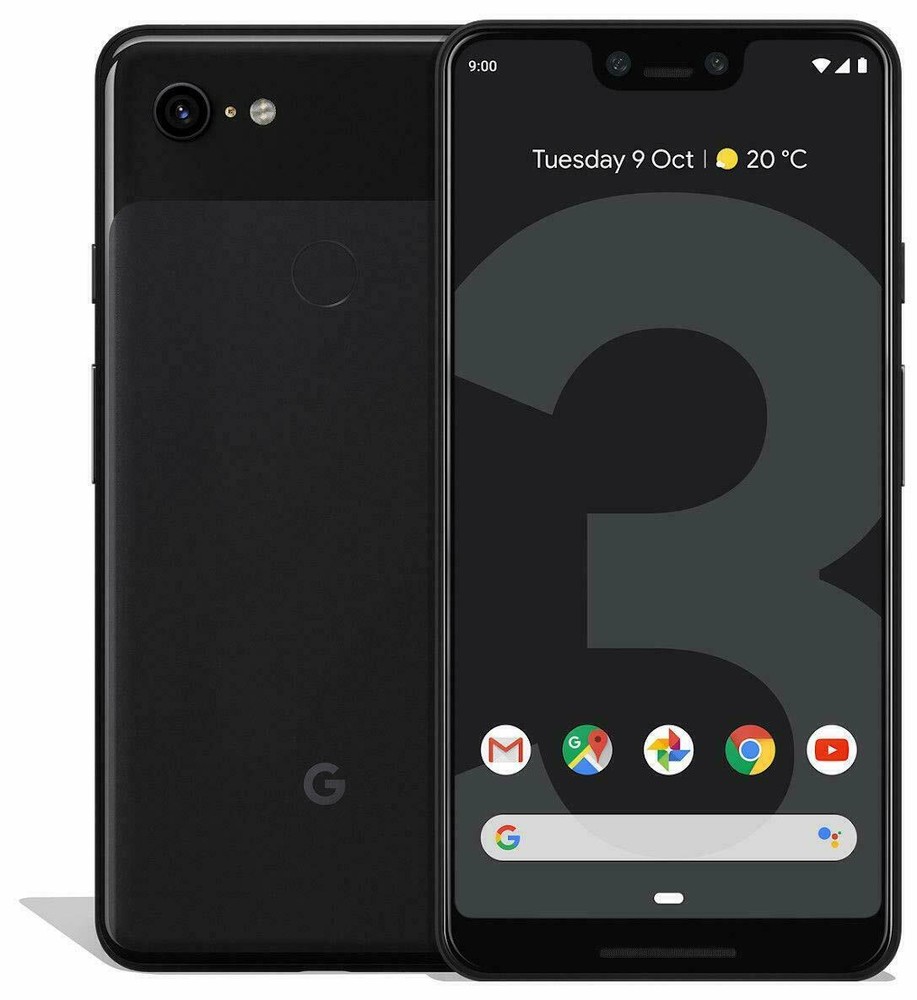 Unlocked Google Pixel 3 XL 6.3″ 64GB /128GB LTE Smartphone — Brand New Sealed