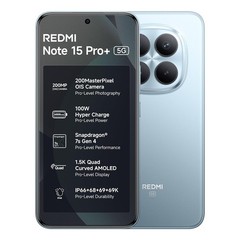 REDMI Note 15 Pro+ 5G (Blue 12GB+512GB) Esim Snapdragon 7s Gen 4 Global Version