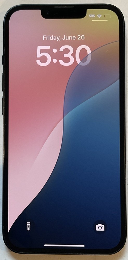 TESTED USED GSM UNLOCKED MIDNIGHT iPhone 13, 128GB A2482 ML933LL/A, 89% BATTERY