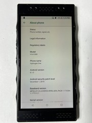 RED HYDROGEN One (H1A1000) 128GB – Black (Verizon) – Clean IMEI – Read Condition
