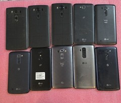 Lot of 81 LG smartphones for parts READ FULL DESCRIPTION!