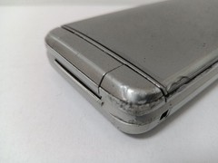 KYOCERA 902KC DIGNO KEITAI 3 ANDROID FLIP PHONE Silver UNLOCKED w/box From Japan