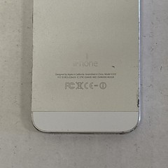Apple iPhone 5 GSM Unlocked 16GB model A1533 Silver. SEE.