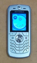 Motorola SLVR / Sliver L6 – Silver ( Unlocked / O2 Mobile ) Rare Cellular Phone