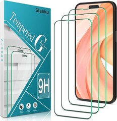 [3+0 PCS] Screen Protector for iPhone 14 Pro Max 6.7 Inch Tempered Glass Anti Sc