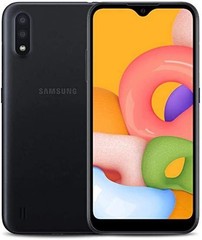 GOODSamsung Galaxy A01 SM-A015A 16GB Black AT&T UNLOCKED ANDROID 4G LTE