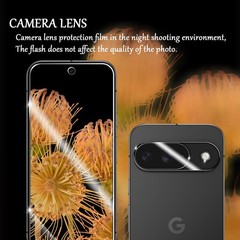 Tempered Glass Screen Protector & Lens Protectors for Google Pixel 9 6.3 Inch 2P