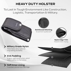 Heavy Duty Holster for Samsung Galaxy S26 Ultra, S25 Ultra, Pixel 10 Pro XL, 9 P