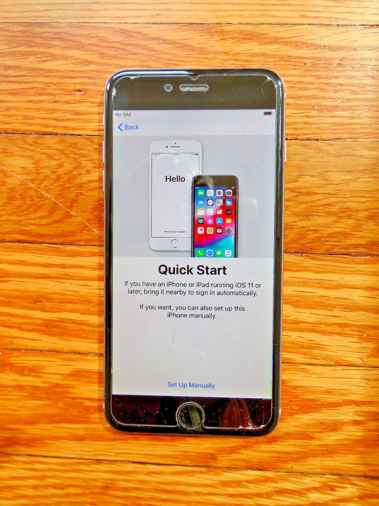 Apple iPhone 6 Plus 64GB (A1522) Silver Unlocked Fully Functional