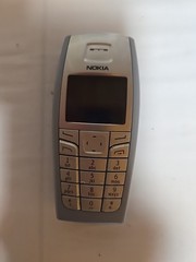 Nokia 6030 / 6030b – Silver Cellular Phone – Original Box