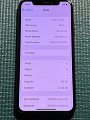 Apple iPhone XS – 64GB – Space Gray (Unlocked) A1920 (CDMA + GSM)