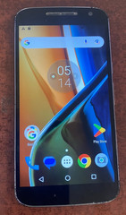 Motorola MOTO G4 XT1625 Verizon Smart Phone 32GB+32GB SD Works Well 30dayWty