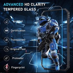 Screen Protector & Camera Lens Protector for iPhone 14 Pro Max, Heavy Duty Case