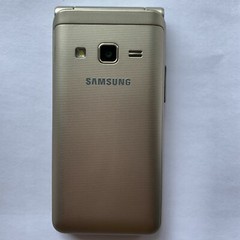 Samsung Galaxy Folder G1600 Dual SIM LTE Flip Unlocked SmartPhone Gold Open Box