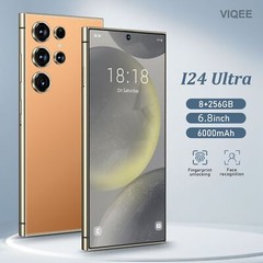 8GB+256GB I24 Ultra Android 13 Smartphone – 6.8″ 6000mAh For Global Use(Orange)