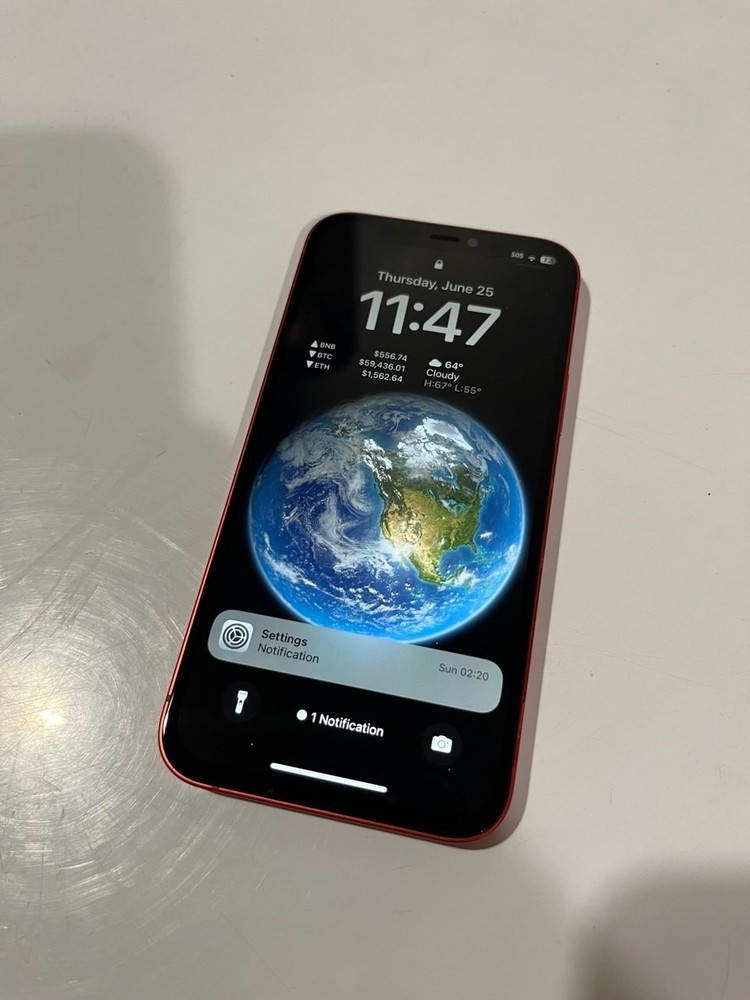 Apple iPhone 12 – 128 GB – (PRODUCT)RED (Unlocked)