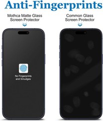 Matte Privacy Screen Protector for iPhone 17 Pro 6.3 Inch Anti Spy Anti Glare Fu