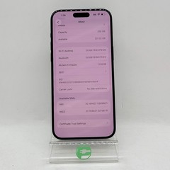 Factory Unlocked Apple iPhone 15 Pro Max 256GB Black Titanium MU663LL/A