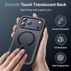 Magnetic for iPhone 17 Pro Max Case, Military Grade Drop Protection, Heavy Duty