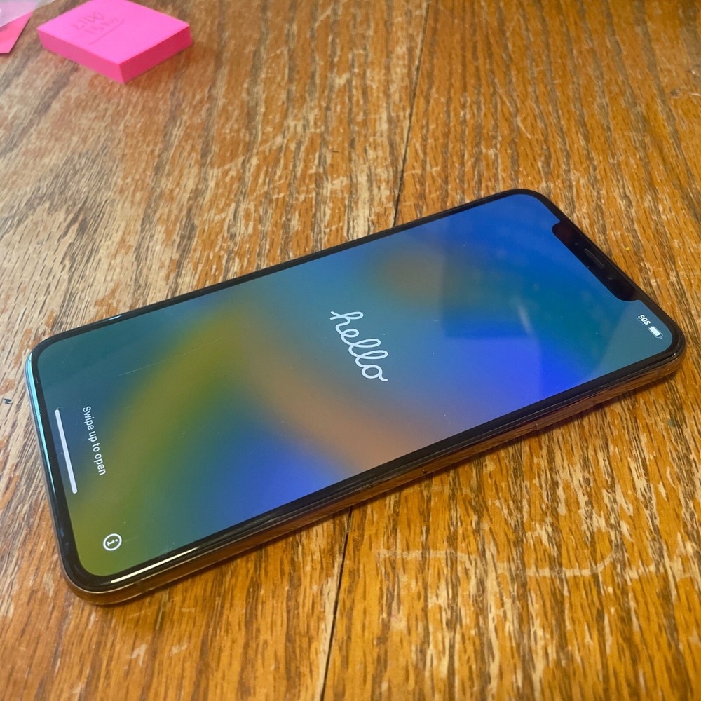 Apple iPhone XS Max 256GB Gold (Unlocked) A1921 (CDMA + GSM) Working Scratches