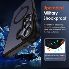 3-in-1 Magnetic Phone Case for Samsung Galaxy S26 Plus 5G 6.7” with Protector