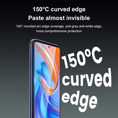 2PCS Screen Protector for T-Mobile Revvl 7 Pro 5G Tempered Glass Anti Spy Full C