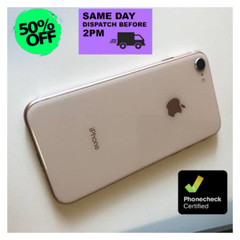 Apple iPhone 8 Gold/Silver 64GB 128GB Unlocked Verizon At&t Smartphone 4G