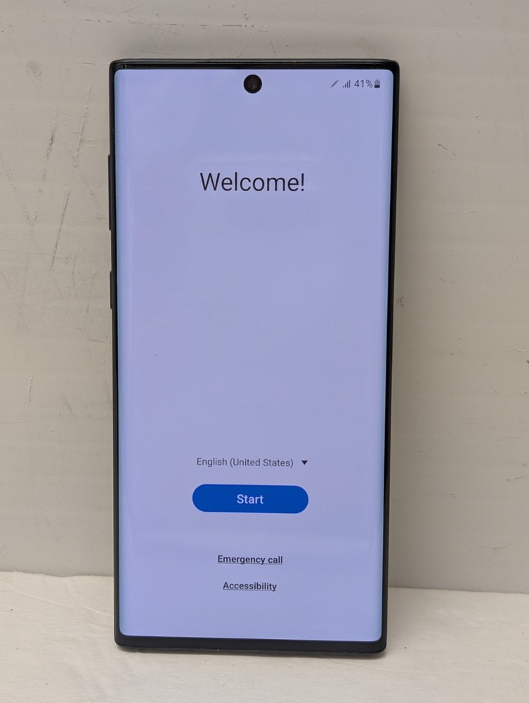 Samsung Galaxy Note 10 SM-N970U 256GB Aura Black Unlocked – Excellent Condition