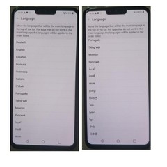 Unlocked Original LG V40 ThinQ WIFI 6.4″ WIFI 12MP 6GB RAM Mobile Phone 1/2-SIM