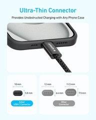 240W Type-C Fast Charger Adapter for iPhone 17 Series, MacBook 6FT