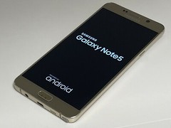 Original Samsung Galaxy Note 5 N920P 32G Sprint Unlocked Android Phone Good Gold