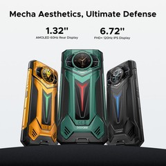 DOOGEE S200Ultra 5G Rugged Phone 48GB+1TB Smartphone Android 15 11000mAh NFC New