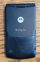 Motorola RAZR / Razor V3 – Black ( Unlocked ) Rare International GSM Flip Phone