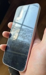 Apple Iphone 15 Plus 256GB Pink (Unlocked), Cracked Back, Battery 88%