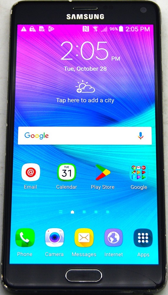 Samsung Galaxy Note 4 32GB SM-N910A UNLOCKED AT&T CARRIER *USED/TESTED/READ*