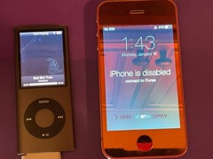 IPhone Model A1332 (Disabled) – Ipod Nano -(2) Moto RAZR Phones -Parts Only