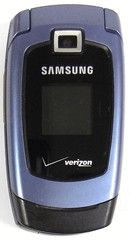 Samsung Snap SCH-U340 – Blue and Black ( Verizon ) Cellular Flip Phone